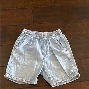 Zara Light Blue Kids Denim Shorts